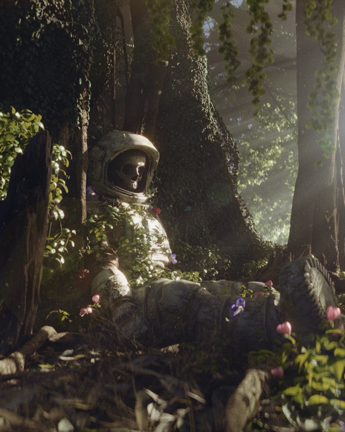 Forgotten — skeleton render